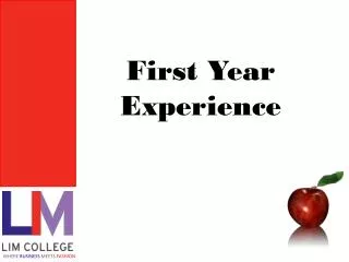 first year experience