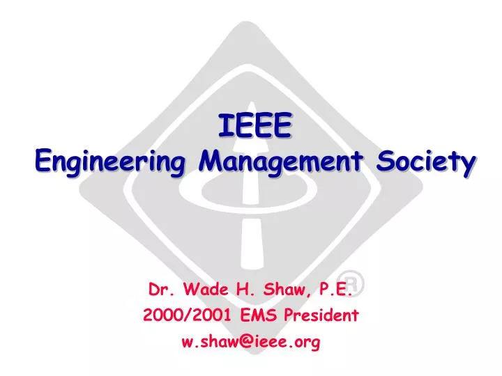 ieee engineering management society
