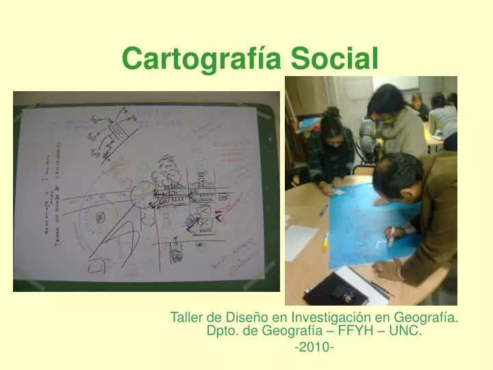 cartograf a social