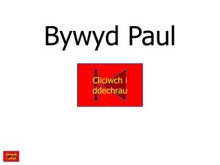 bywyd paul