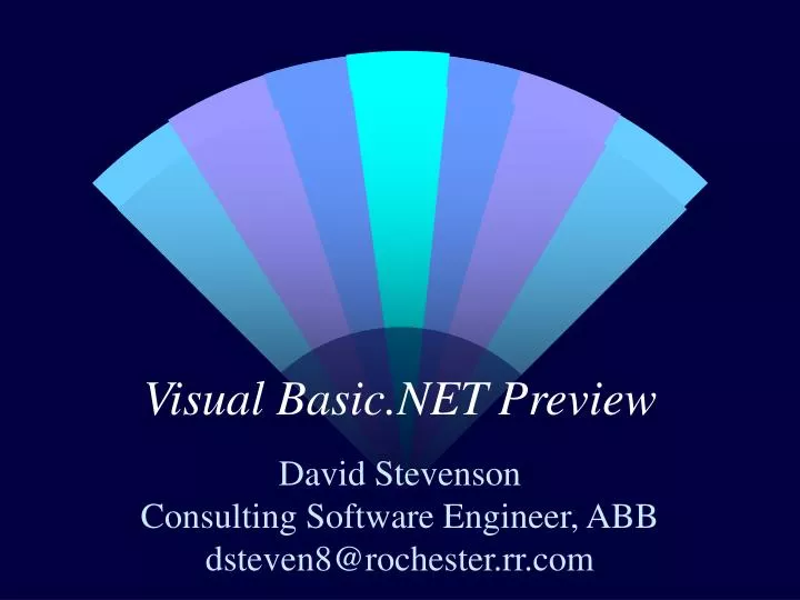 visual basic net preview