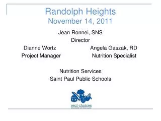Randolph Heights November 14, 2011