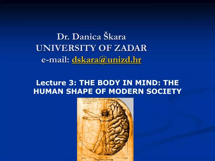 dr danica kara university of zadar e mail dskara@unizd hr