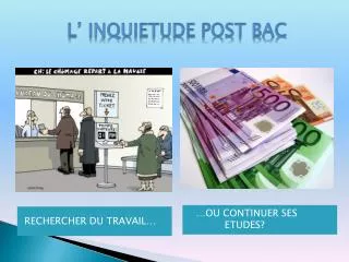 l inquietude post bac