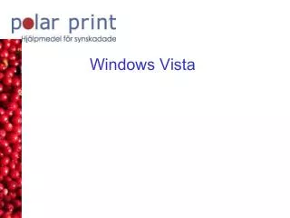 windows vista