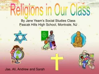 Religions in Our Class