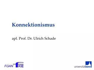 konnektionismus