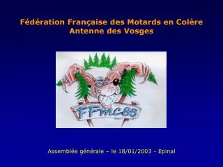 f d ration fran aise des motards en col re antenne des vosges