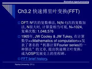 ch3 2 fft