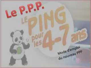 Le P.P.P.