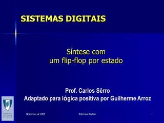 s ntese com um flip flop por estado