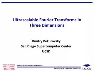 Ultrascalable Fourier Transforms in Three Dimensions