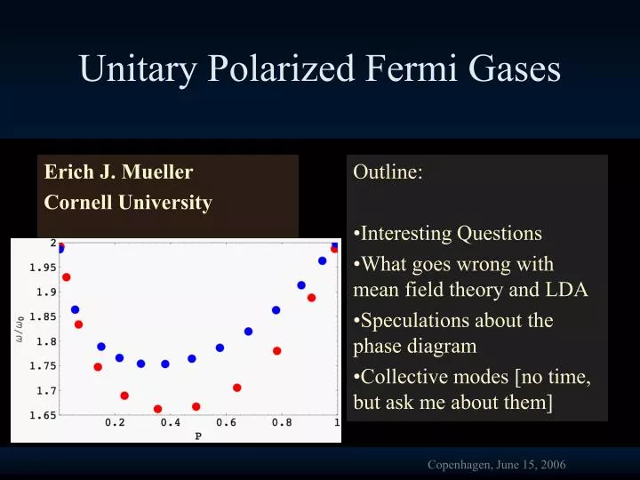 unitary polarized fermi gases