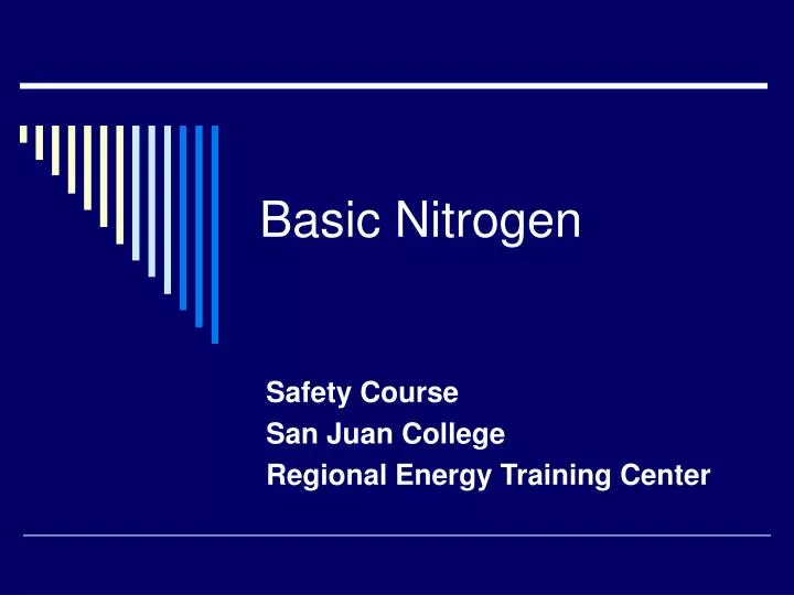 basic nitrogen