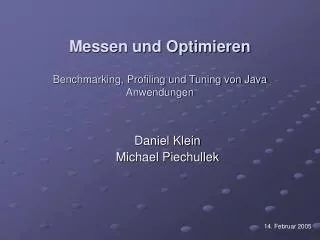 messen und optimieren benchmarking profiling und tuning von java anwendungen