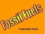 Fossil Fuels - slide 1