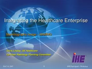 Integrating the Healthcare Enterprise