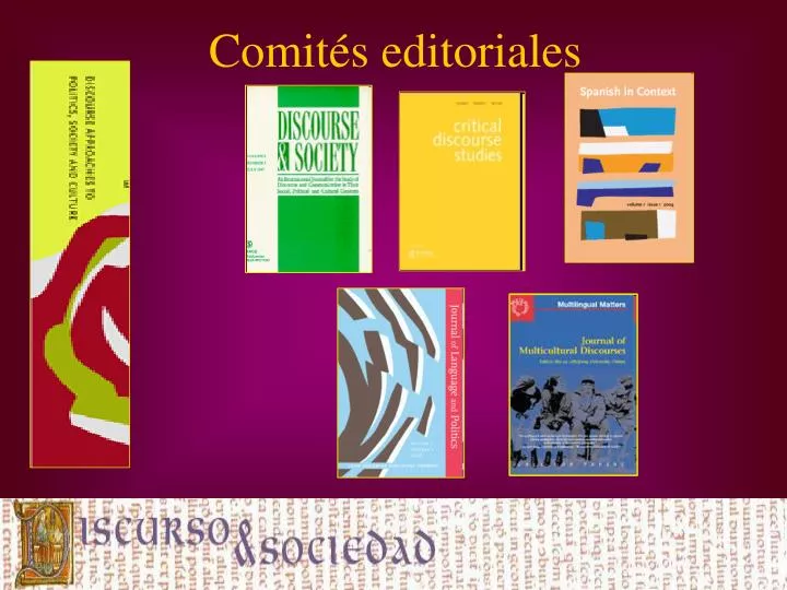comit s editoriales