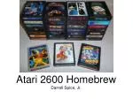 Atari 2600 Homebrew - slide 1