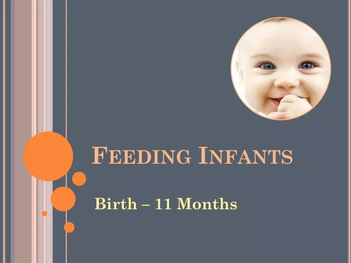 feeding infants