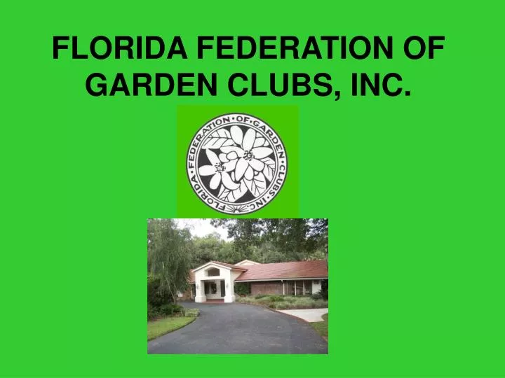 florida federation of garden clubs inc