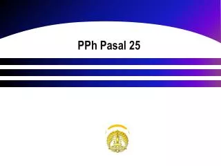 p ph pasal 25