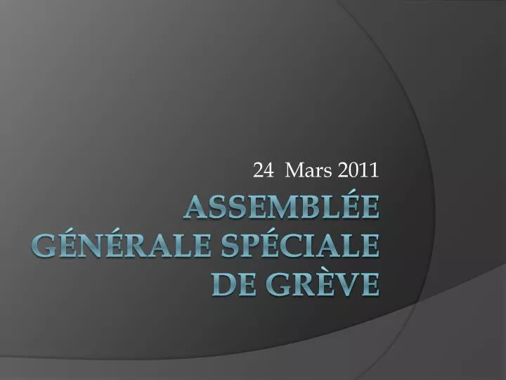 24 mars 2011