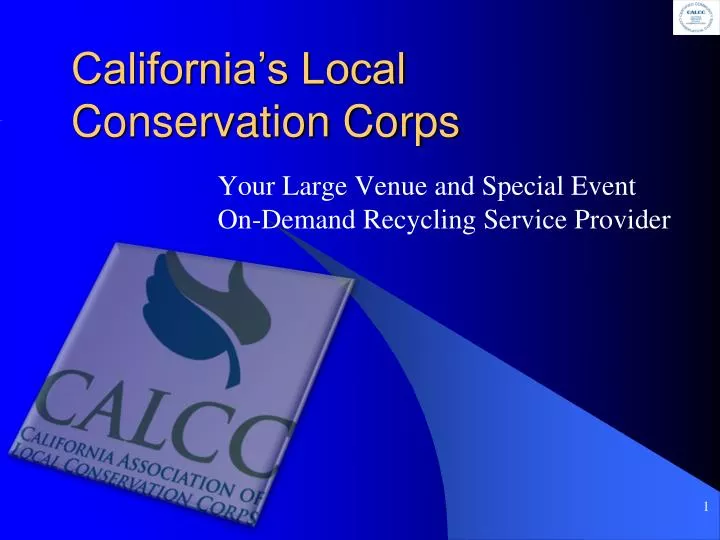 california s local conservation corps