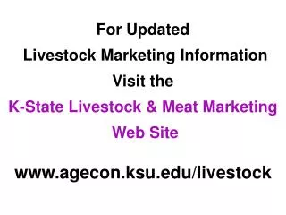 agecon.ksu/livestock