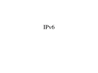 IPv6