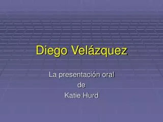 diego vel zquez