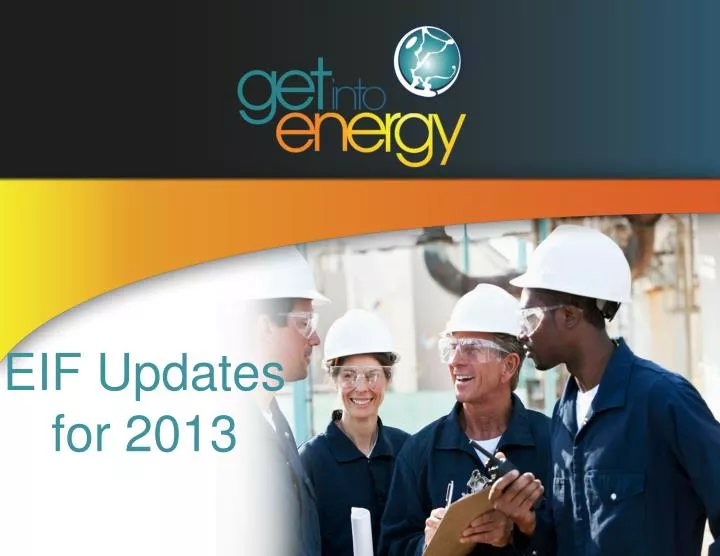 eif updates for 2013
