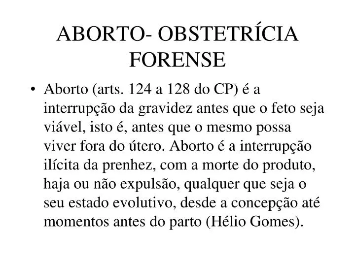 aborto obstetr cia forense