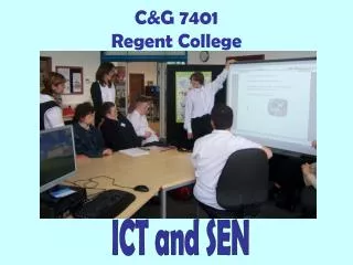 C&amp;G 7401 Regent College