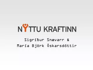 sigr ur sn varr mar a bj rk skarsd ttir