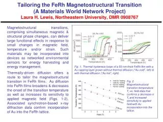 Tailoring the FeRh Magnetostructural Transition