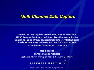 Multi-Channel Data Capture