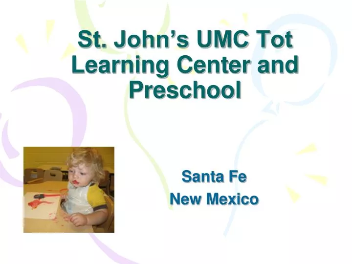st john s umc tot learning center and preschool