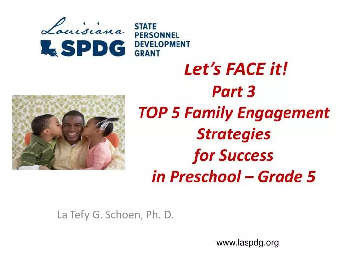 let s face it part 3 top 5 family engagement strategies for success in preschool grade 5