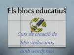 Els blocs educatius - slide 1