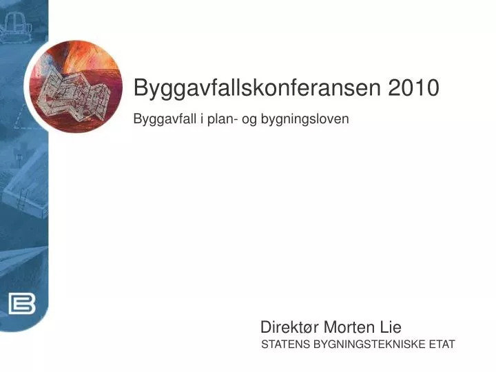 byggavfallskonferansen 2010