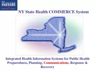 NY State Health COMMERCE System