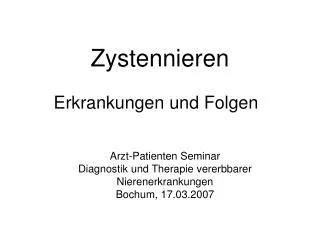 zystennieren