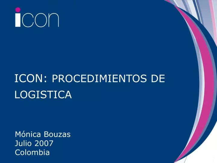 icon procedimientos de logistica