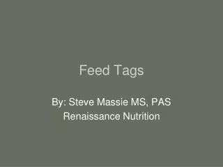 Feed Tags