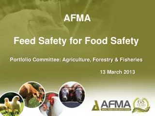 AFMA Feed Safety for Food Safety