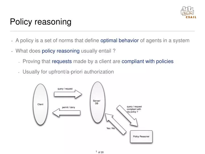 policy reasoning