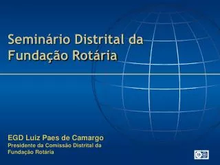 semin rio distrital da funda o rot ria