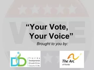 your vote your voice