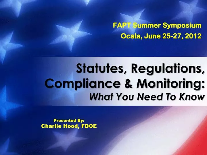 statutes regulations compliance monitoring what you need to know